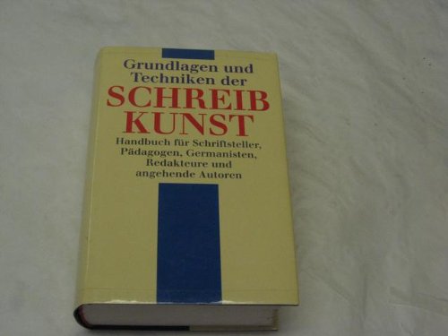 Grundlagen und Techniken der Schreibkunst. Sonderausgabe Books