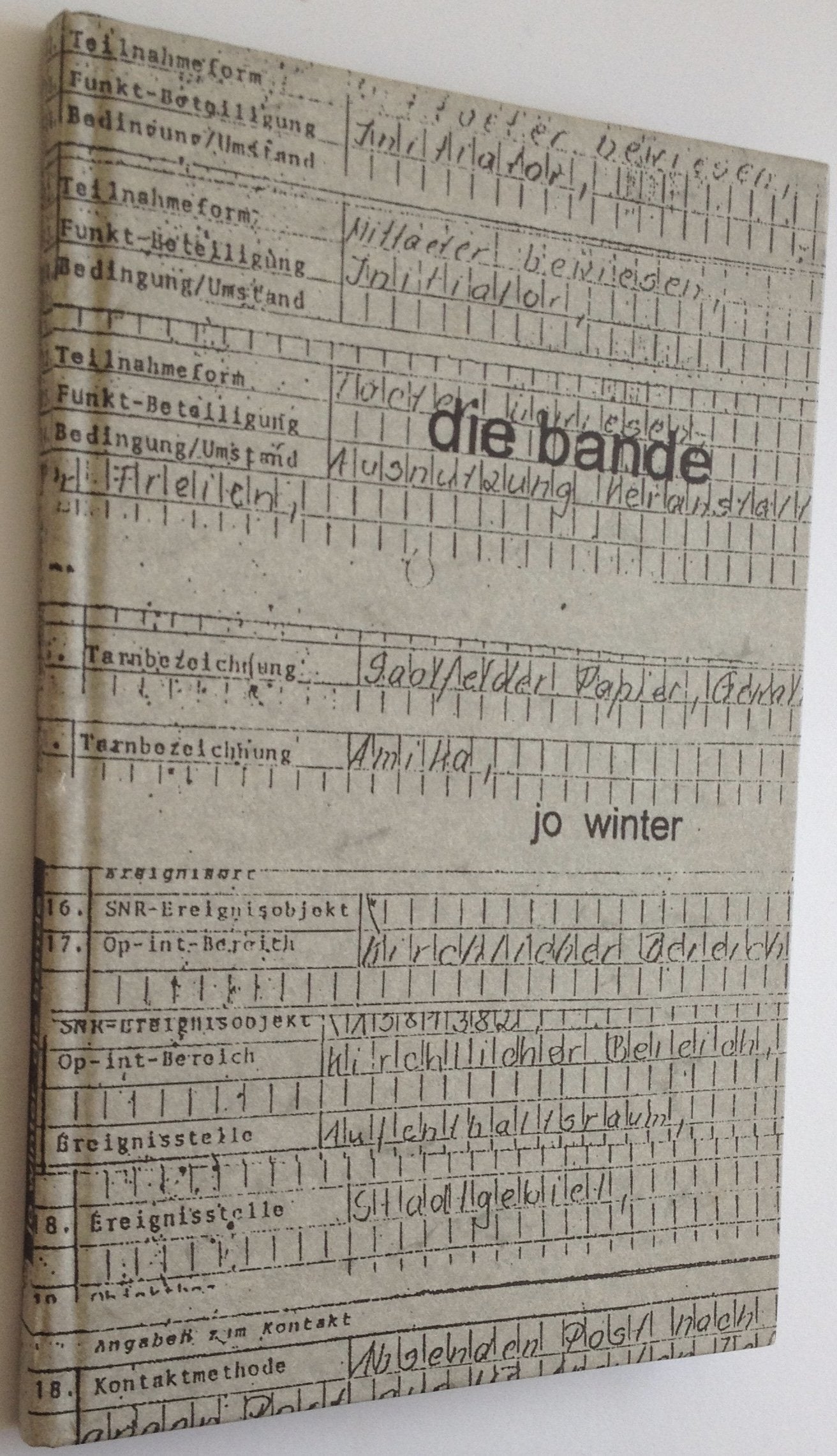 Die Bande. Books