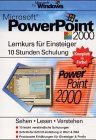 Microsoft PowerPoint 2000 - Lernkurs für Einsteiger.10 Stunden Schulung Computer Science