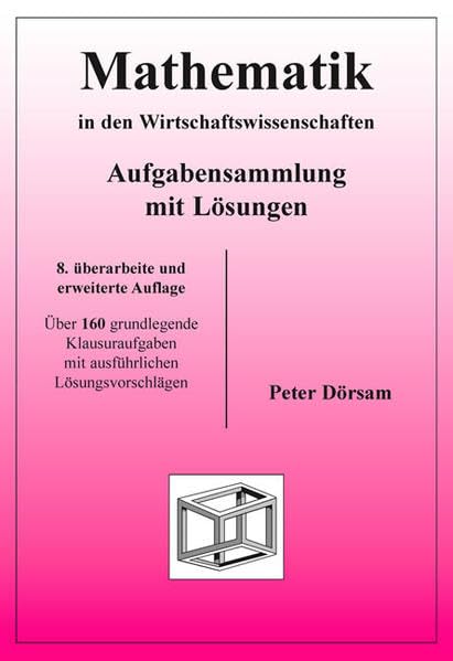 Mathematik in den Wirtschaftswissenschaften book