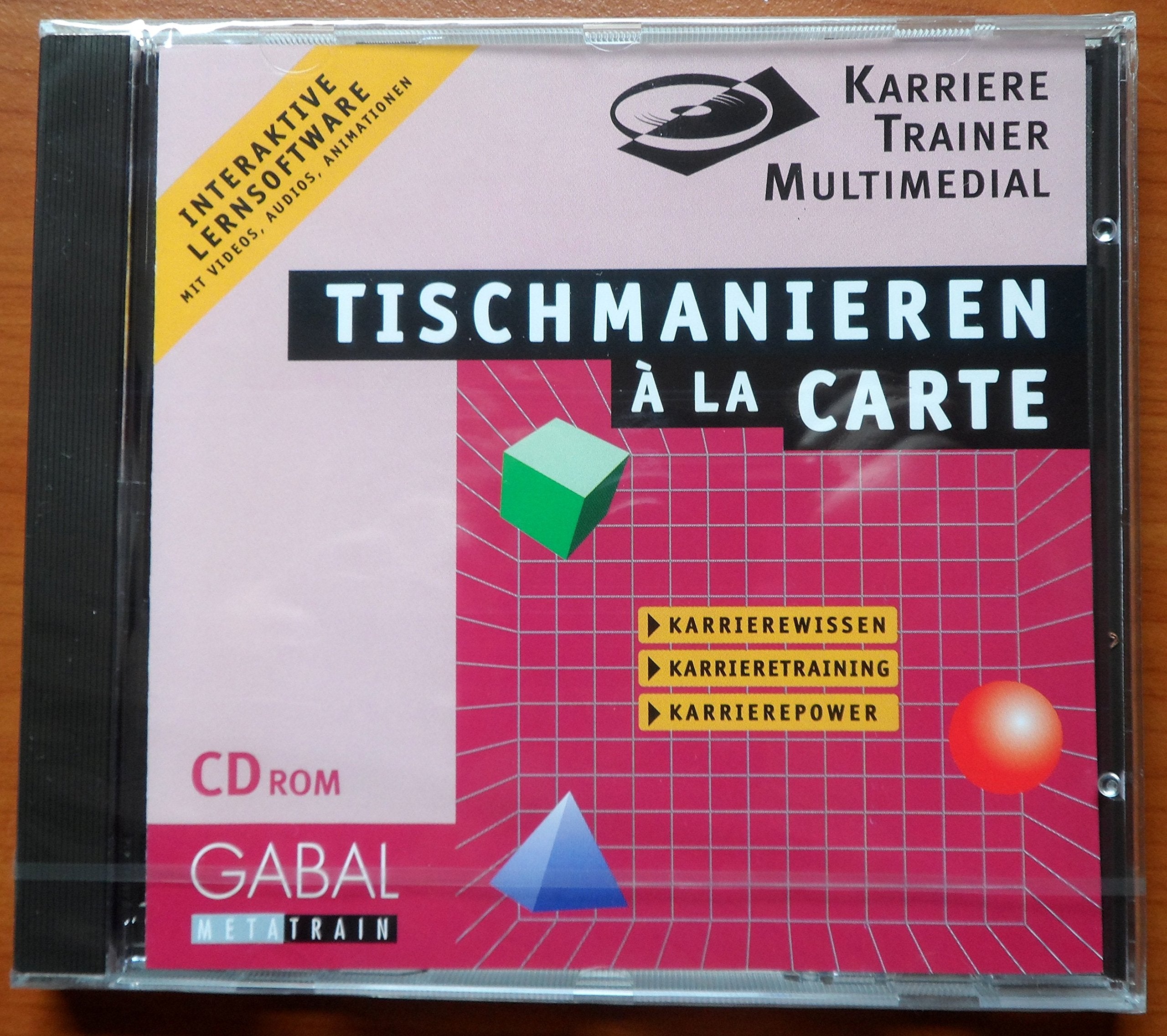 Tischmanieren a la carte, 1 CD-ROM: Interaktive Lernsoftware. Für Windows 3.11/95 Social Sciences