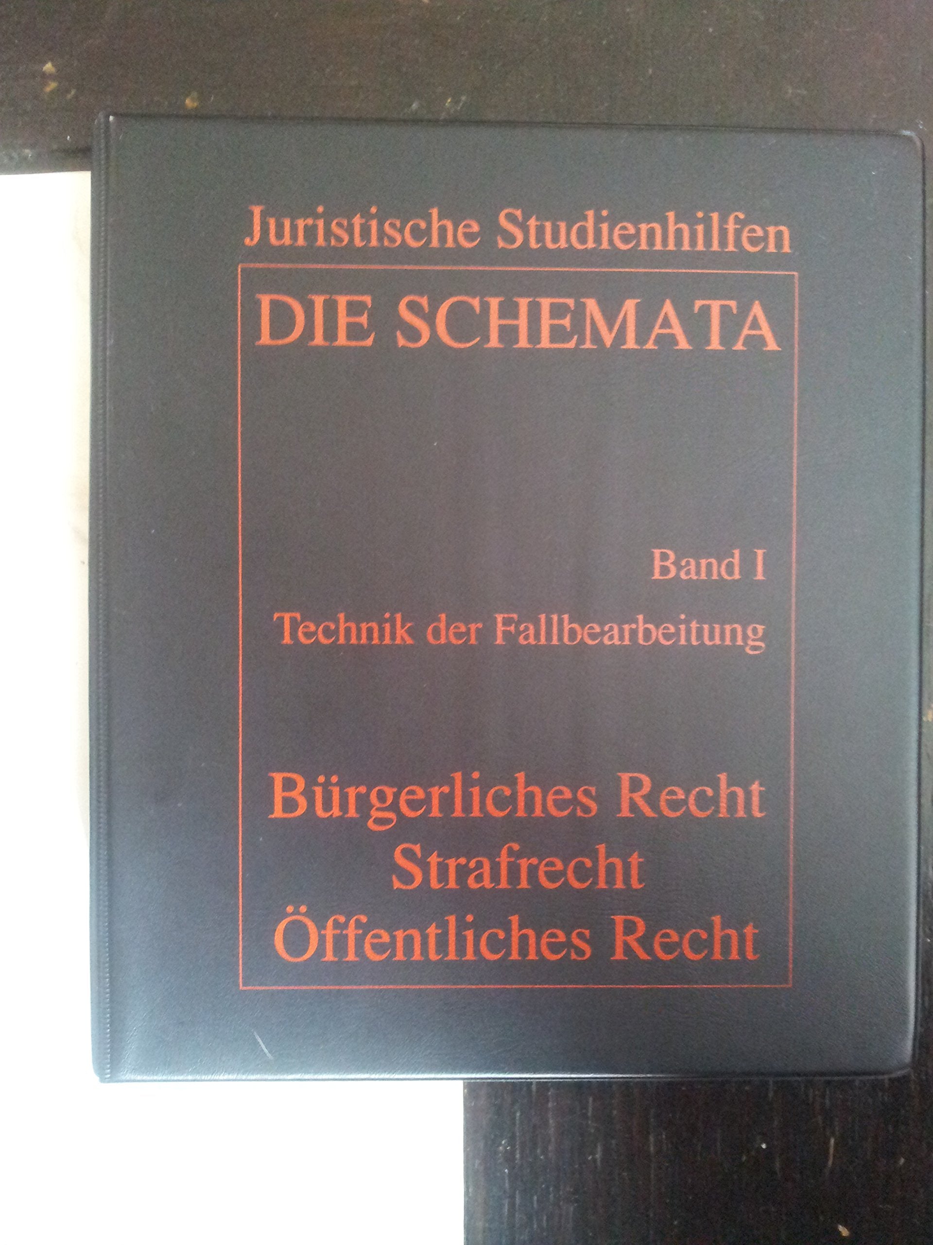 Die Schemata / Technik der Fallbearbeitung: Bürgerliches Recht, Strafrecht, Öffentliches Recht Books