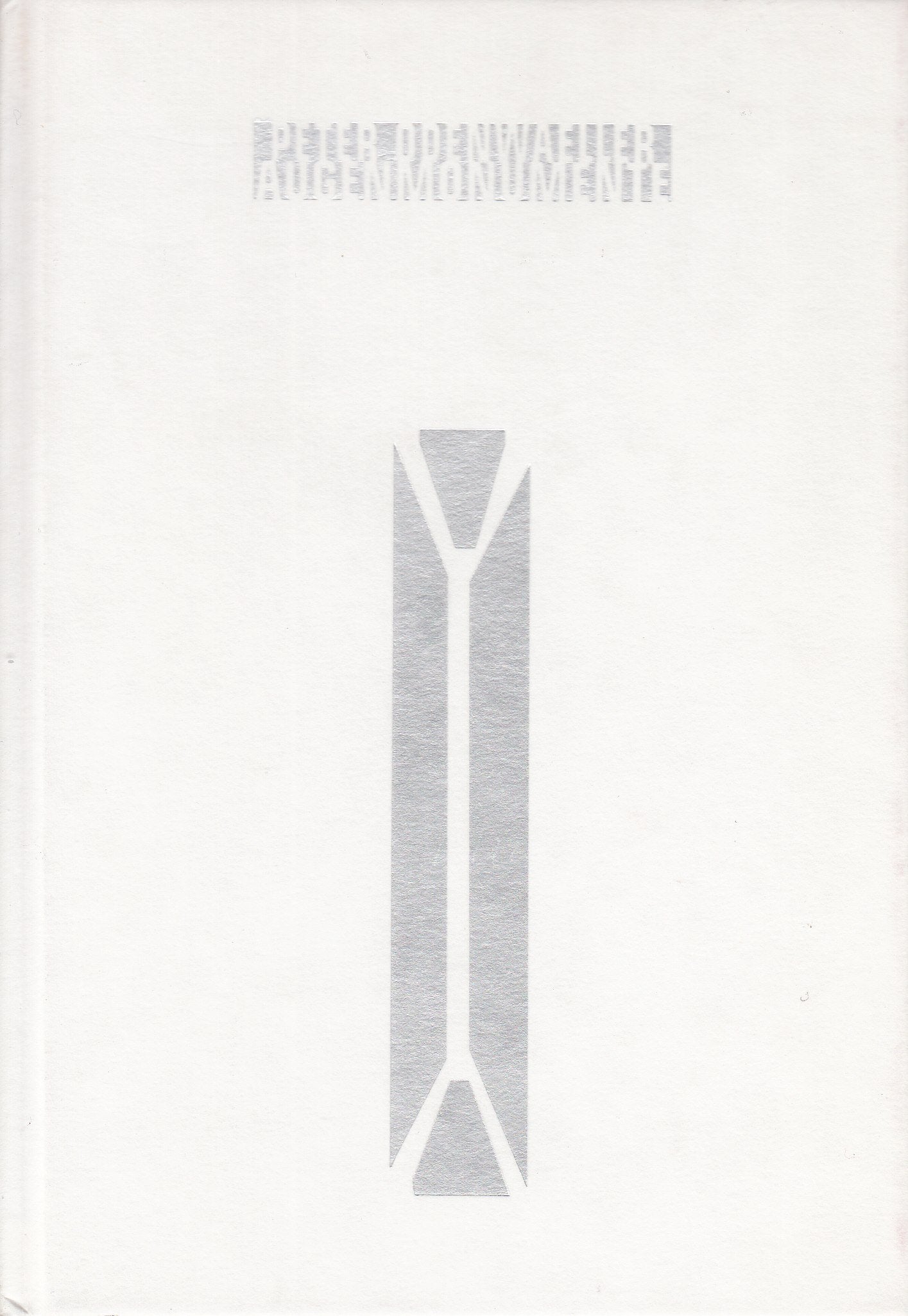 Peter Odenwaeller: Augenmonumente Books