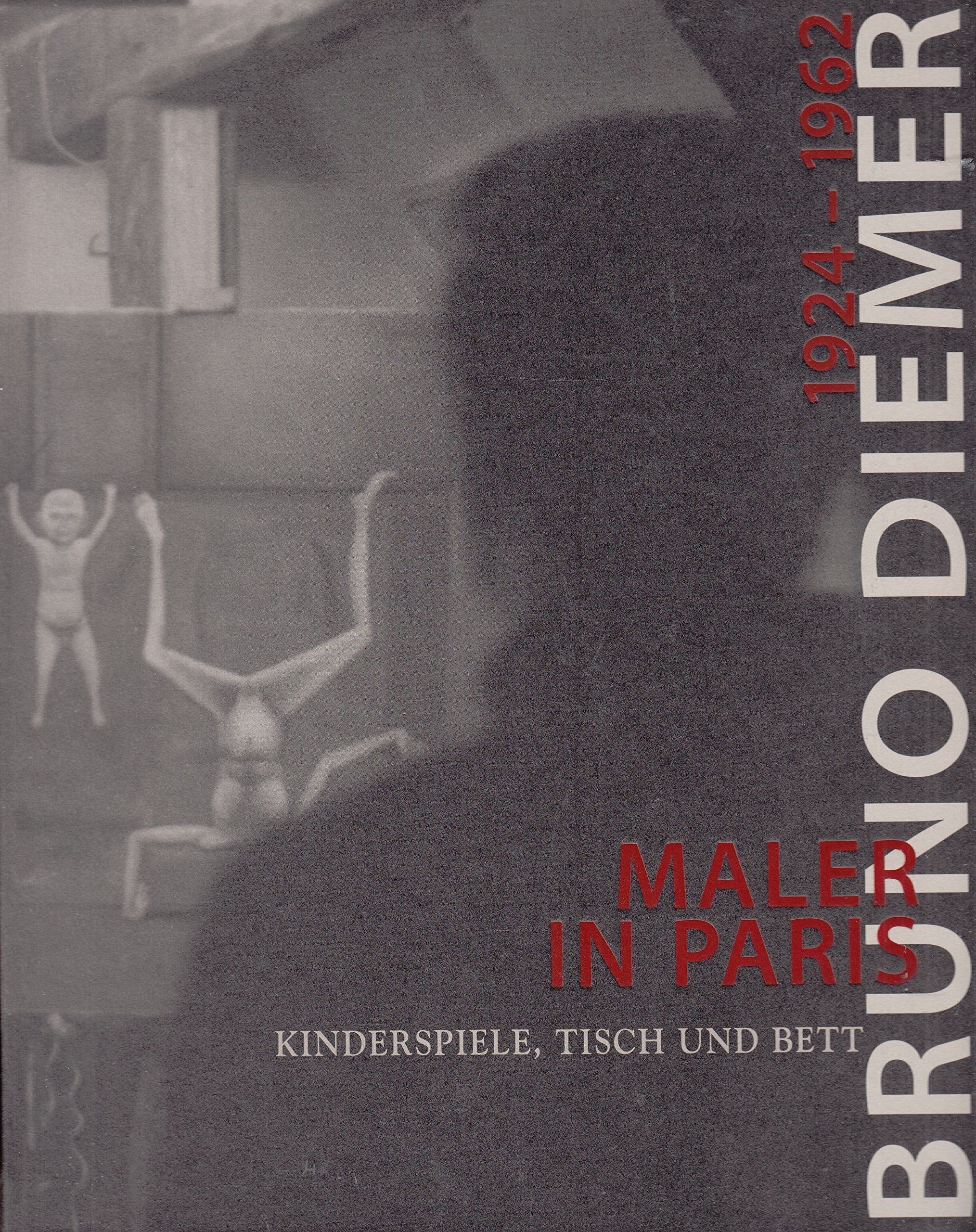 Bruno Diemer (1924-1962), Maler in Paris: Kinderspiele, Tisch und Brett Books