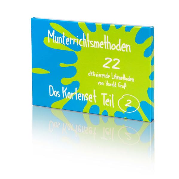 Kartenset Munterrichtsmethoden Teil 2: 22 aktivierende Lehrmethoden von Harald Groß Non-fiction