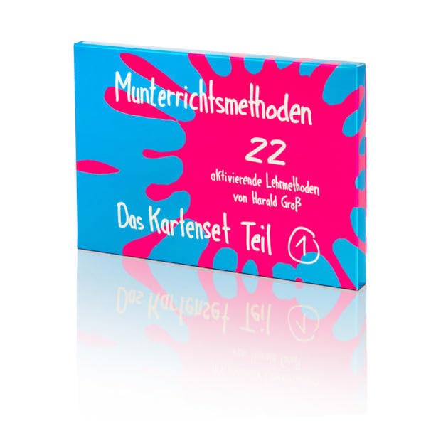Kartenset Munterrichtsmethoden Teil 1: 22 aktivierende Lehrmethoden von Harald Groß Non-fiction