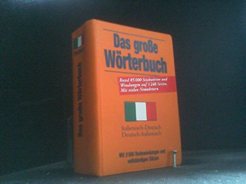 Das grosse Wörterbuch Italienisch-Deutsch, Deutsch-Italienisch Books