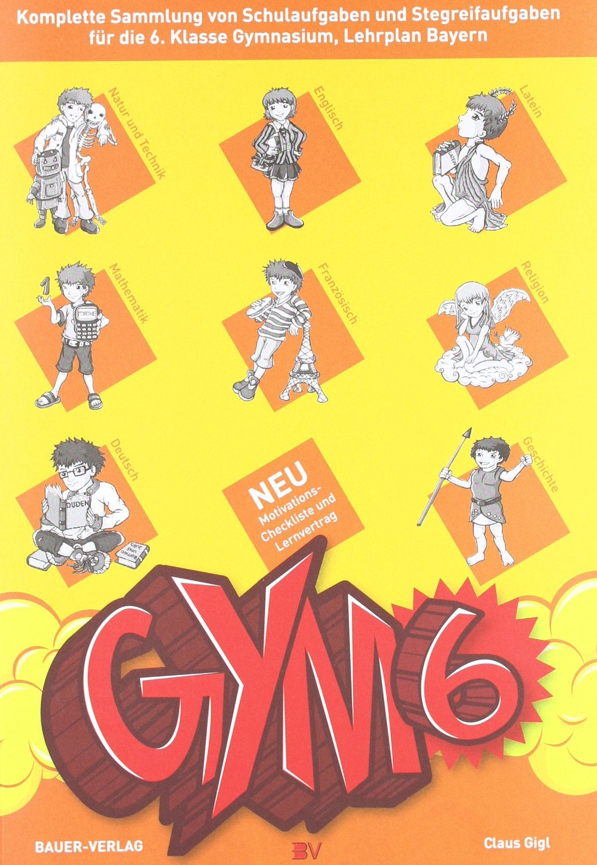 GYM 6 Study Guides Books