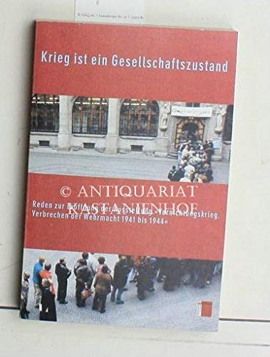 Krieg ist ein Gesellschaftszustand Books