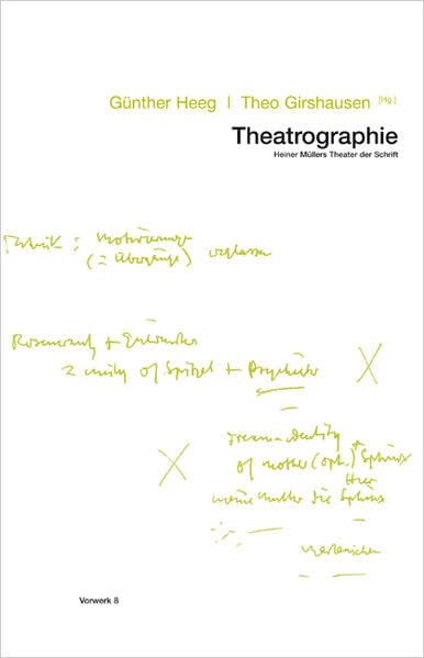Theatrographie: Heiner Müllers Theater der Schrift Film, Art & Culture