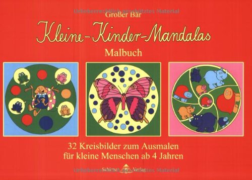 Kleine-Kinder-Mandalas: 32 Kreisbilder zum Ausmalen für kleine Menschen ab 4 Jahren Film, Art & Culture