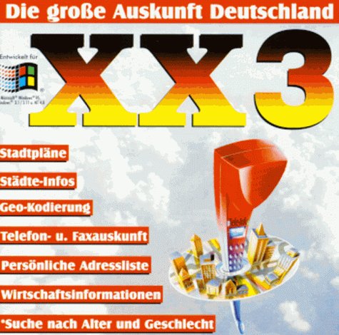 Tele- Info CD XX3 Deutschland. CD- ROM für Windows 3.1/3.11/95 Music