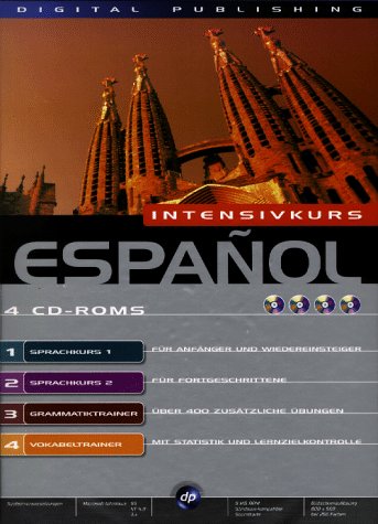 Intensivkurs Espanol. 4 CD- ROMs für Windows 3.x/95/ NT 4.0 Foreign Languages ​​& Dictionaries