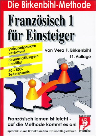 Französisch für Einsteiger, 3 Cassetten, 1 CD-Audio u. Begleitbuch Foreign Languages ​​& Dictionaries