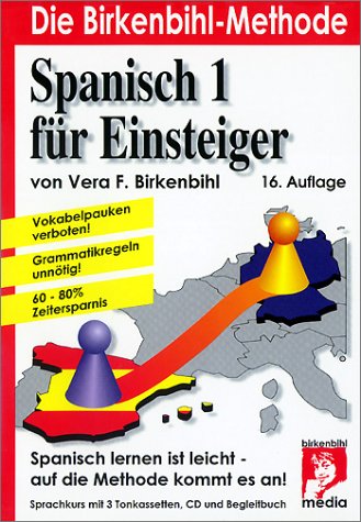 Spanisch für Einsteiger, 3 Cassetten, 1 CD-Audio u. Begleitbuch Foreign Languages ​​& Dictionaries