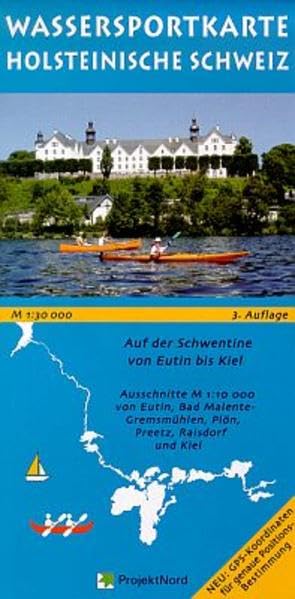 Wassersportkarte Holsteinische Schweiz. book