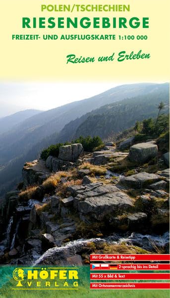 Höfer Polen/Tschechien CR 303. Riesengebirge 1:100 000. Straßenkarte book