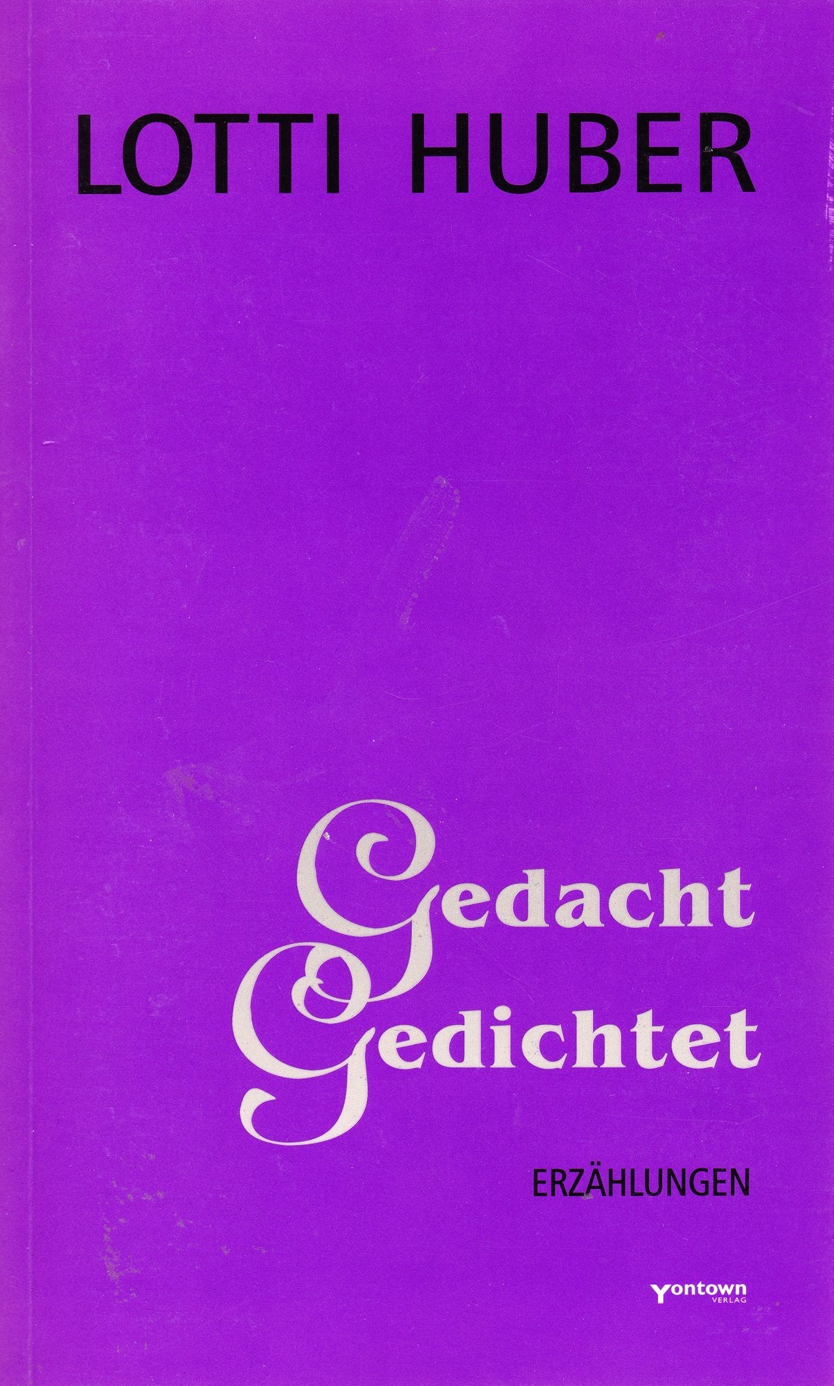 Gedacht Gedichtet Books