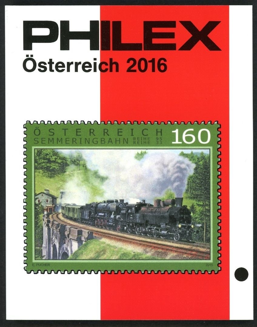 PHILEX Österreich 2016: Mit allen Schwarzdrucken und nicht verausgabten Marken Hobbies & Crafts