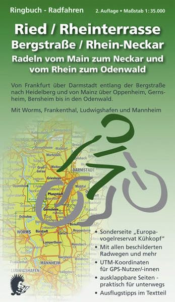 Ringbuch - Radfahren - Ried / Rheinterrasse / Bergstraße / Rhein-Neckar Leisure, Home & Garden