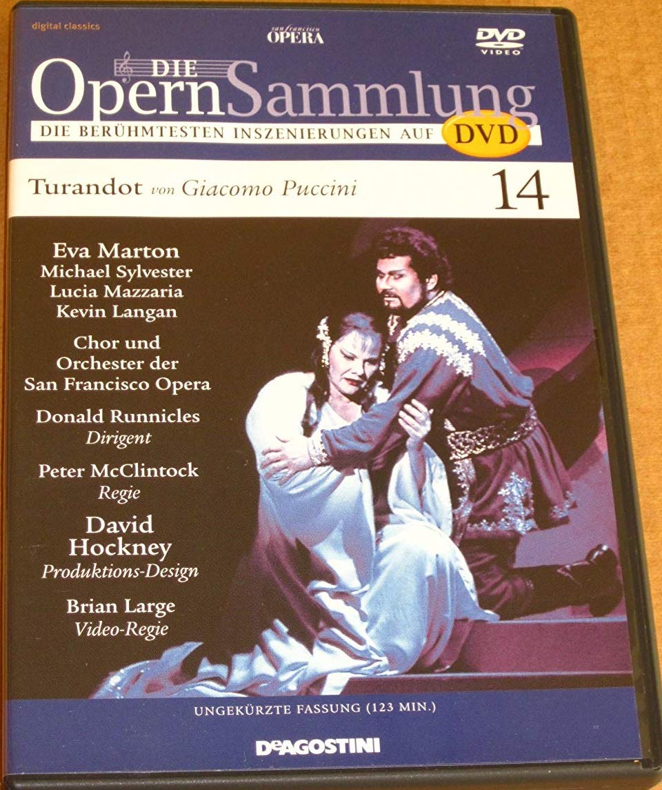Die Opernsammlung - Die berühmtesten Inszenierungen auf DVD ~ Turandot von Giacomo Puccini 14 - ungekürzte Fassung 123 Min. (Arthaus Musik) Music