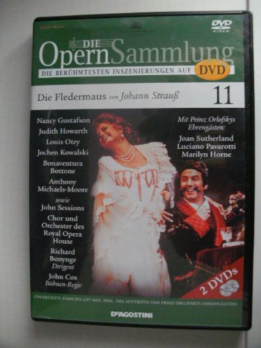 Die Opernsammlung - Die berühmtesten Inszenierungen auf DVD ~ Die Fledermaus von Johann Strauß 11 - ungekürzte Fassung 197 Min. (Arthaus Musik) Music