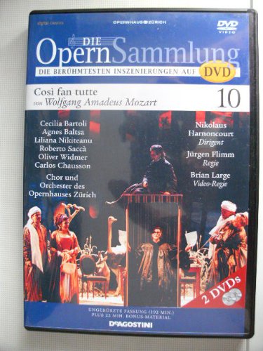 Die Opernsammlung - Die berühmtesten Inszenierungen auf DVD ~ Cosi fan tutte von Wolfgang Amadeus Mozart 10 - ungekürzte Fassung 192 Min. (Arthaus Musik) Movies
