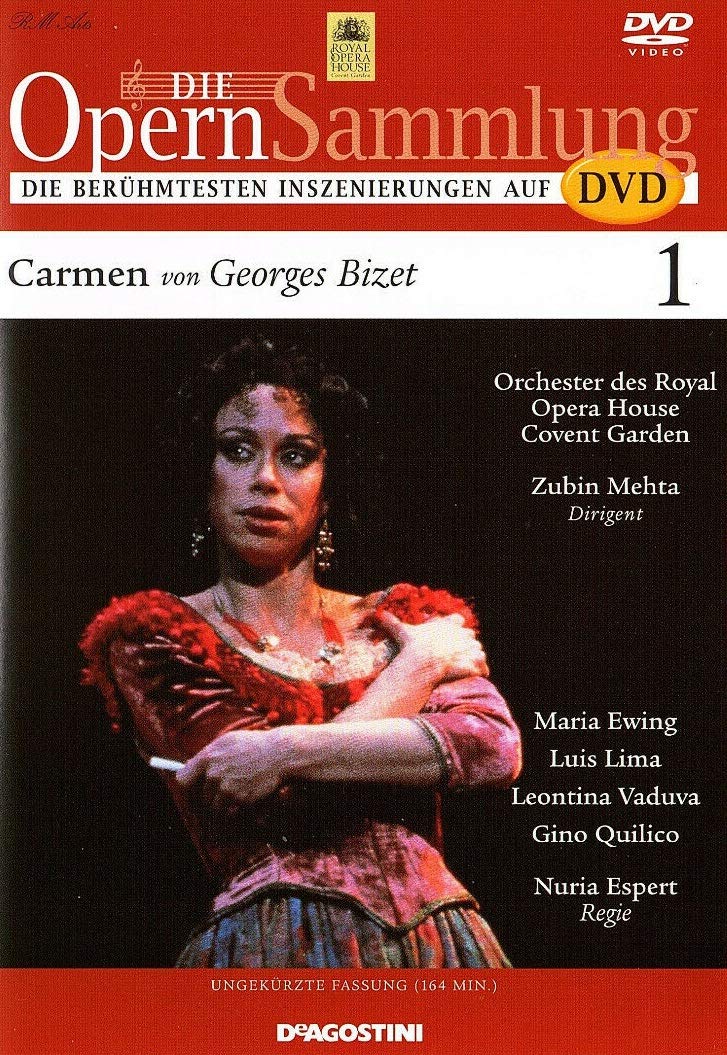 Die Opernsammlung - Die berühmtesten Inszenierungen auf DVD ~ Carmen von Georges Bizet 1- ungekürzte Fassung 164 Min. (Arthaus Musik) Music