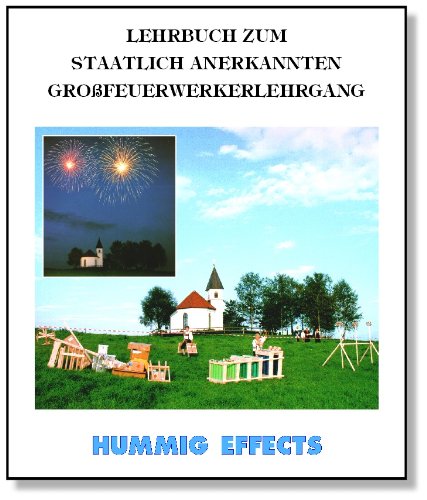 Lehrbuch zum staatlich anerkannten Großfeuerwerkerlehrgang: Großfeuerwerke: Know-How, Praxis, Vorschriften und gesetzliche Regelungen Film, Art & Culture