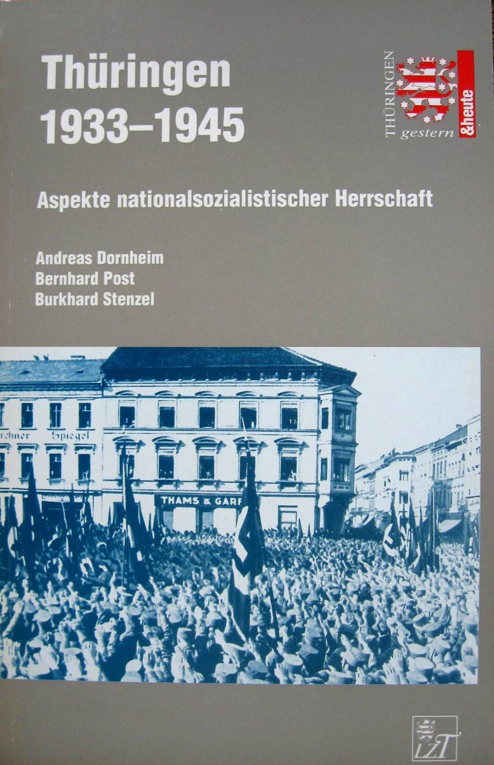 Thüringen 1933-1945: Aspekte nationalsozialistischer Herrschaft Books