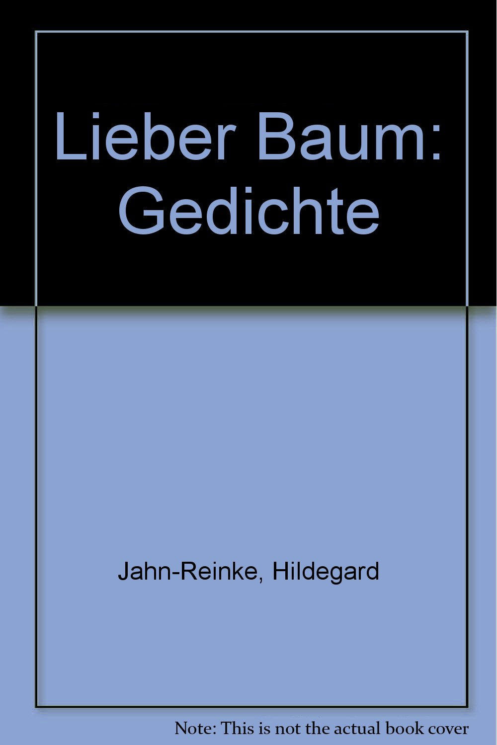 Lieber Baum. Gedichte Poetry