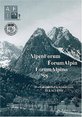 AlpenForum - ForumAlpin - ForumAlpino '98 Books
