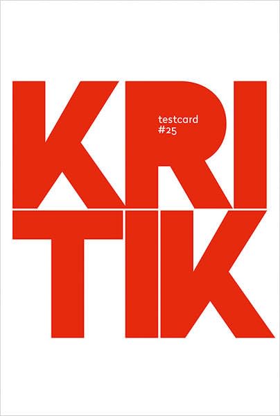 testcard #25: Kritik Arts & Music