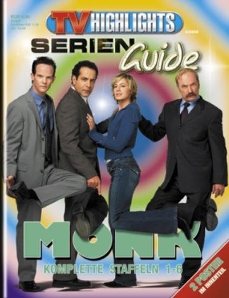 MONK, TVHighlightsSerienGuide: Komplette Staffeln 1 - 6 + 2 Poster Film, Art & Culture