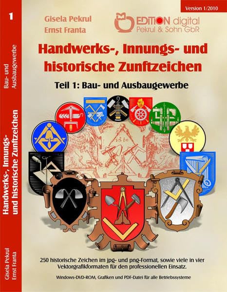 Handwerks-, Innungs- und historische Zunftzeichen,1 DVD-ROM: Teil 1: Bau- und Ausbaugewerbe Other software