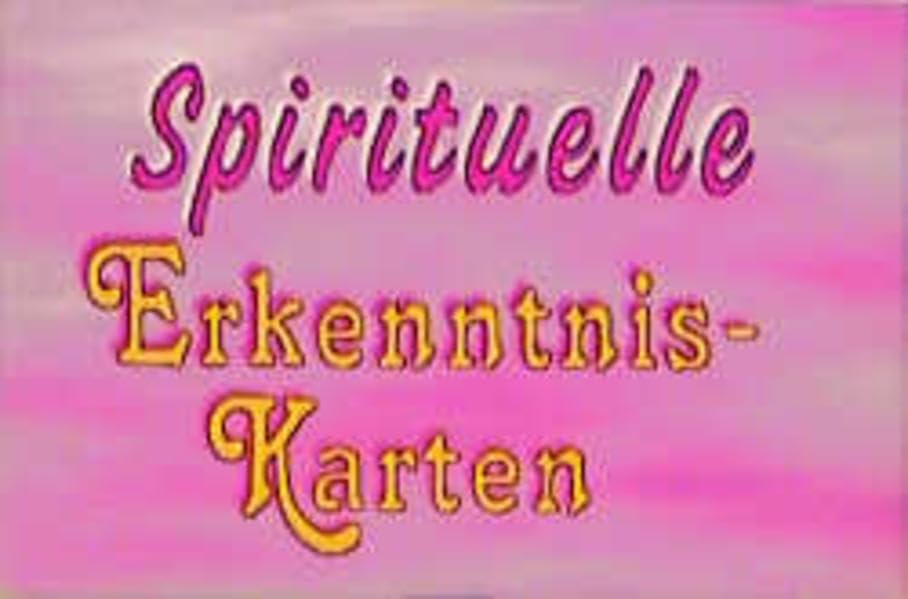 78 spirituelle Erkenntnis-Karten Self-help