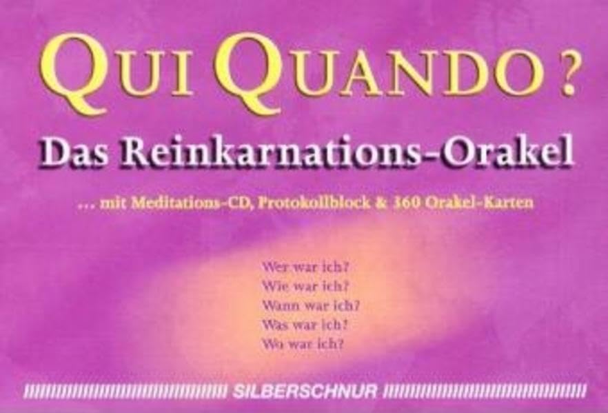 Qui Quando? Das Reinkarnations-Orakel Religion & Esotericism