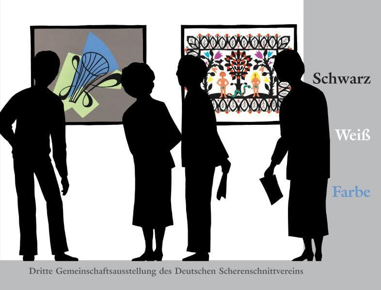 Schwarz Weiß Farbe: Dritte Gemeinschaftsausstellung des Deutschen Scherenschnittvereins (Holzmindener Papeterie) Film, Art & Culture