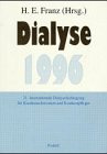 Dialyse 1996: 21. Internationale Dialysefachtagung für Krankenschwestern und Krankenpfleger Medicine