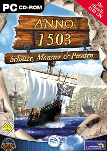 Anno 1503, Schätze, Monster & Piraten, Das offizielle Add-On, CD-ROM Für Windows 98/2000/ME/XP PC