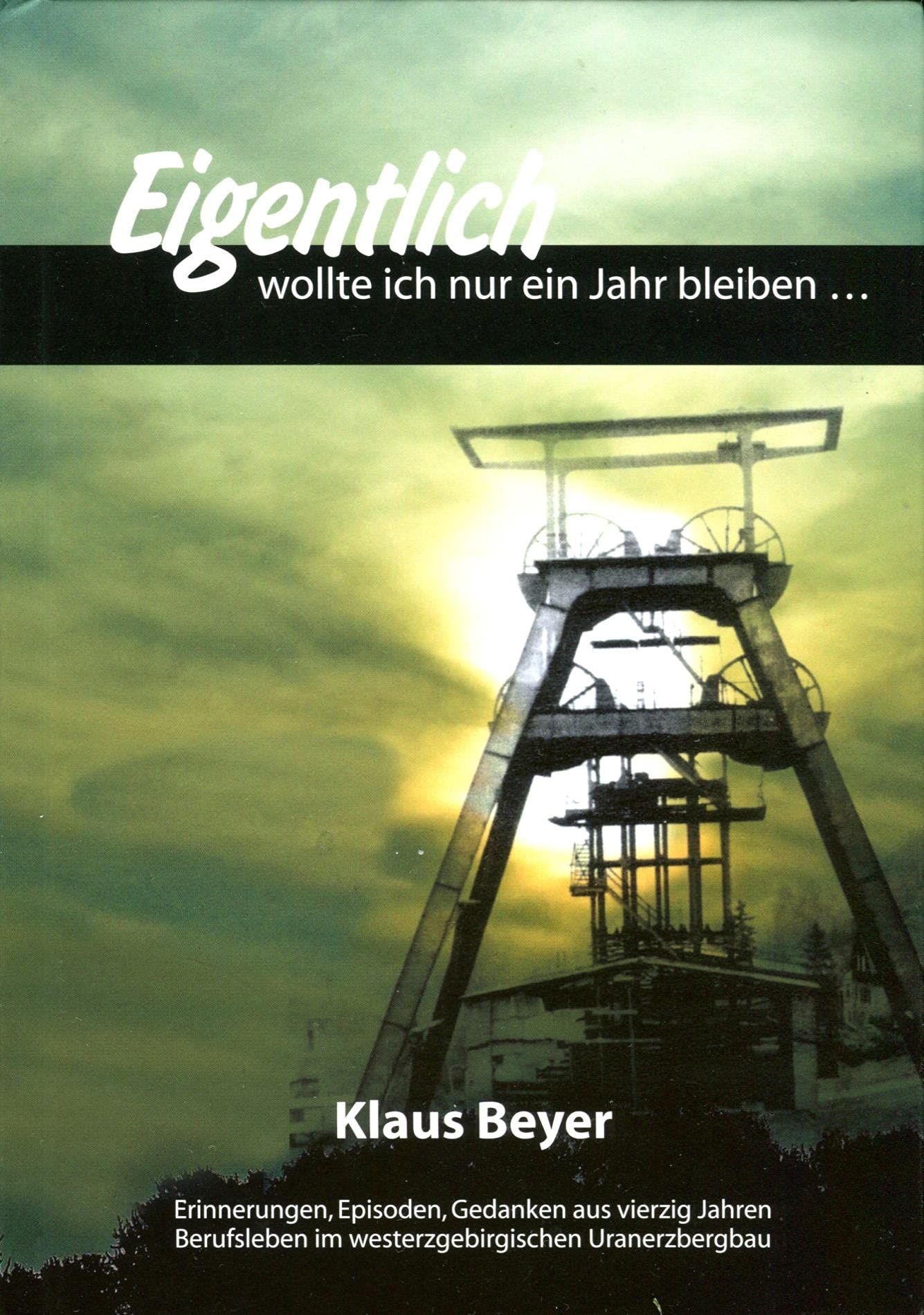 Eigentlich wollte ich nur ein Jahr bleiben..: Erinnerungen, Episoden, Gedanken aus vierzig Jahren Berufsleben im westerzgebirgischen Uranerzbergbau Books