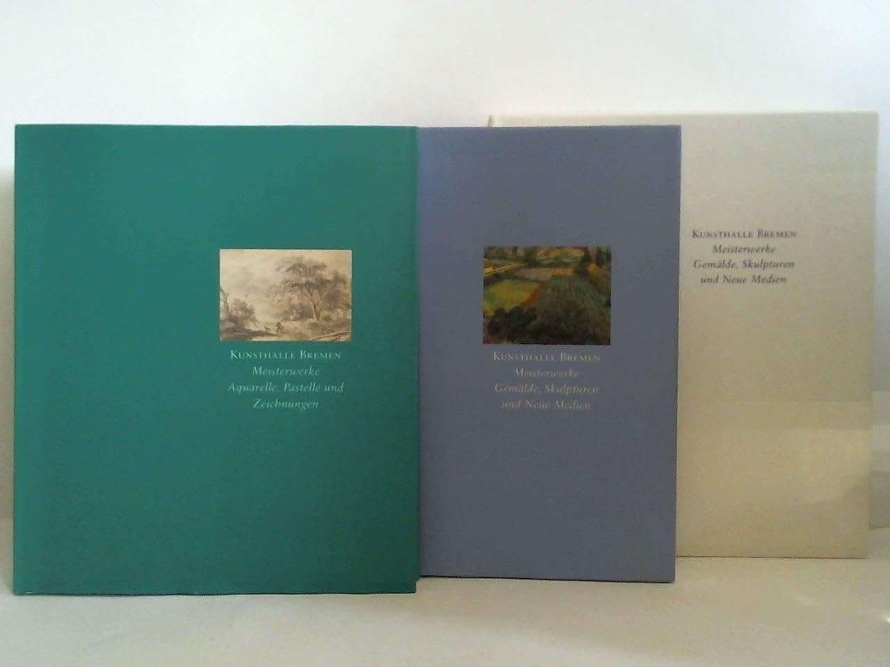 Kunsthalle Bremen Meisterwerke: Band I: Gemälde, Skulpturen und neue Medien. Band II: Aquarelle, Pastelle und Zeichnungen: Aquarelle, Pastelle und Zeichnungen; Gemälde, Skulpturen und Neue Medien Film, Art & Culture