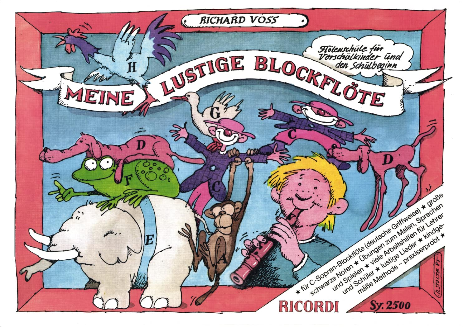 Meine lustige Blockflöte - Band 1 (Deutsche Griffweise) book