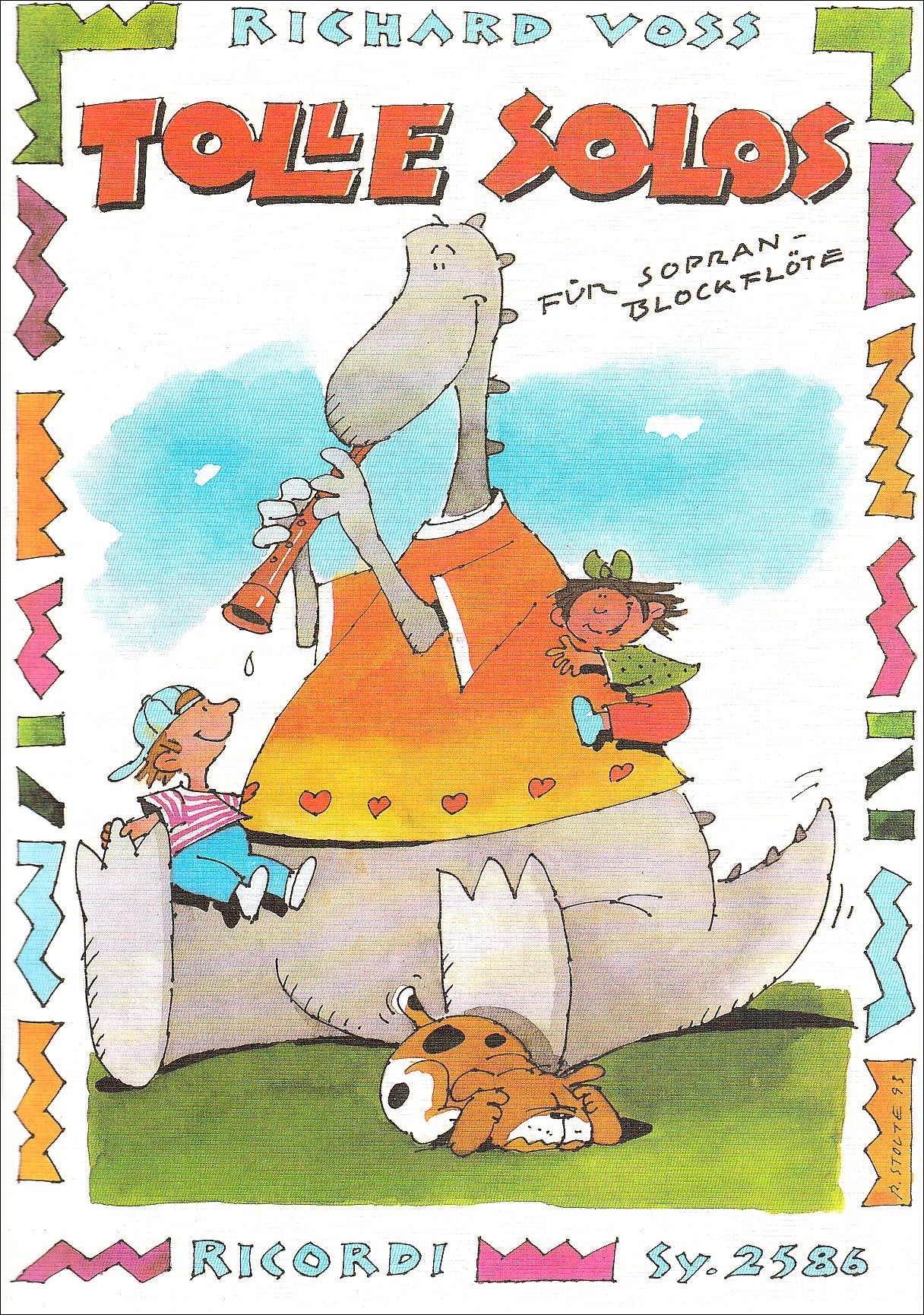 Tolle Solos: Für Sopran-Blockflöte (FLUTE A BEC) book