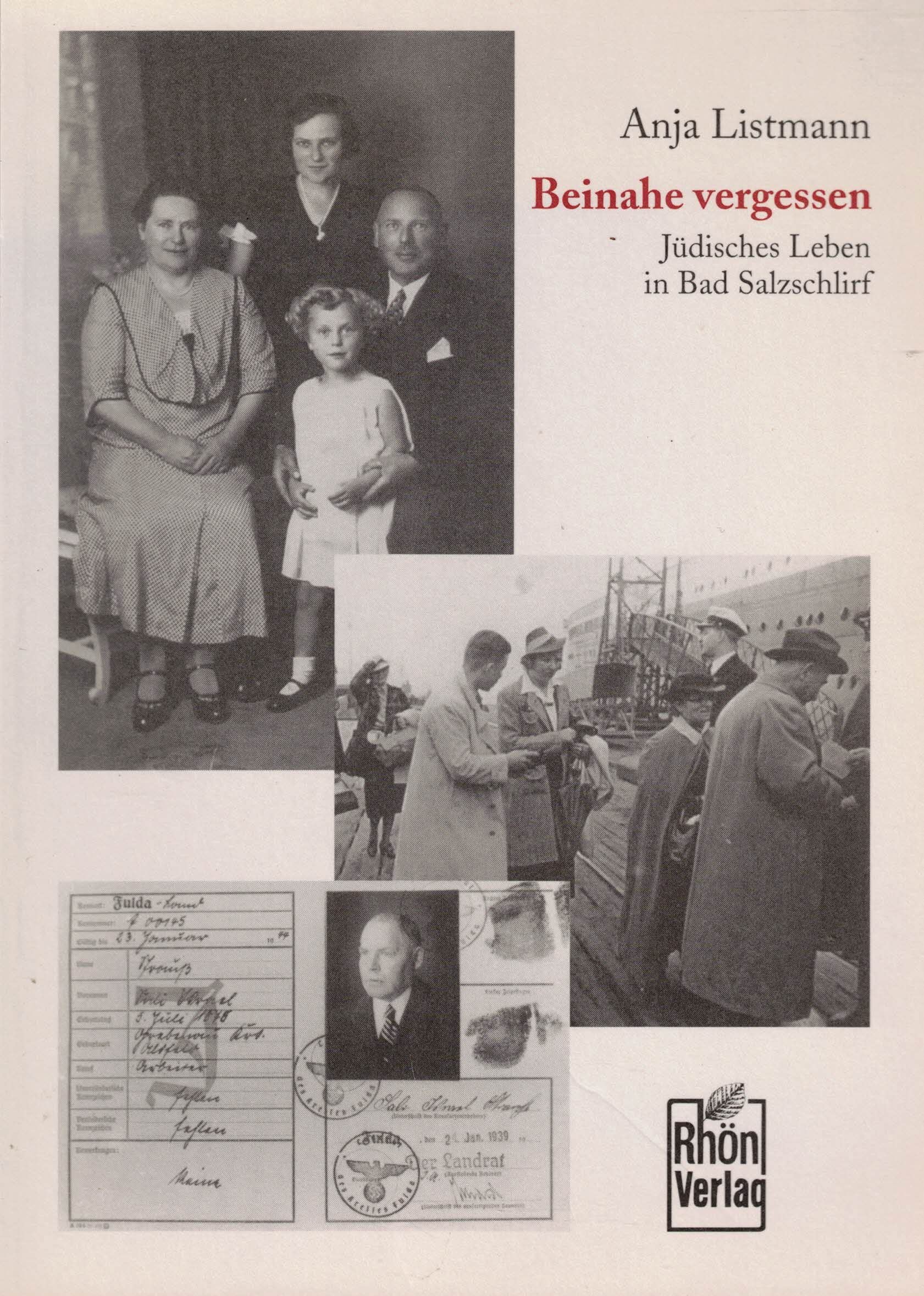 Beinahe vergessen: Jüdisches Leben in Bad Salzschlirf book