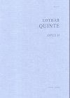 Lothar Quinte: Opus II: Werkverzeichnis der Gemälde 1950-2000, 2. Teil Film, Art & Culture