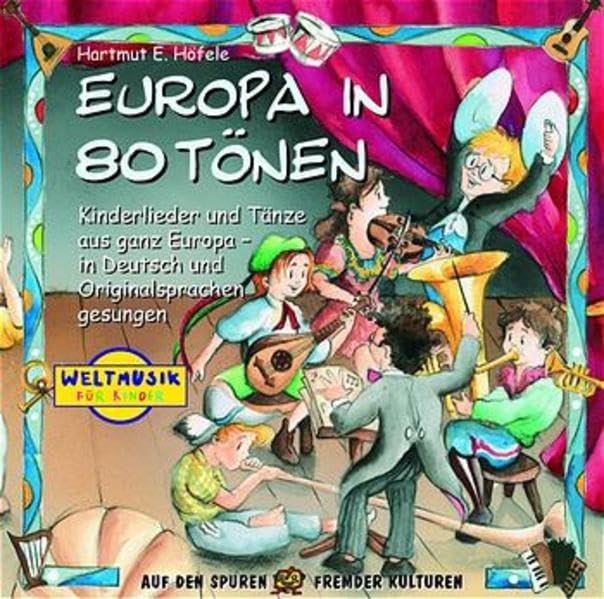 Europa in 80 Tönen: Kinderlieder und Tänze aus ganz Europa - in Deutsch und Originalsprachen gesungen (Ökotopia Mit-Spiel-Lieder) Leisure, Home & Garden