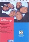 Private Altersvorsorge. Ein Ratgeber der Stiftung Warentest und der Verbraucher-Zentralen Books