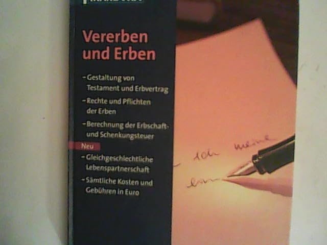 Vererben und Erben Business, Finance & Career