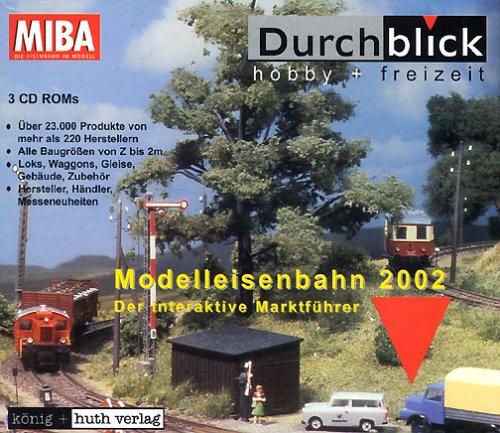 Modelleisenbahn 2002, 3 CD-ROMs Der interaktive Marktführer. Für Windows ab 95 Music